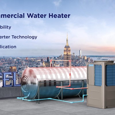 LẮP ĐẶT HEAT PUMP NƯỚC NÓNG TRUNG TÂM CHO KHU NHÀ NGHỈ CHUYÊN GIA. HOTLINE 096996.8646