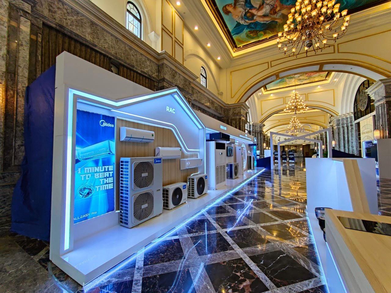 Tổng đại lý phân phối điều hòa, heat pump Midea chính hãng rẻ nhất miền bắc. Hotline 096996.8646